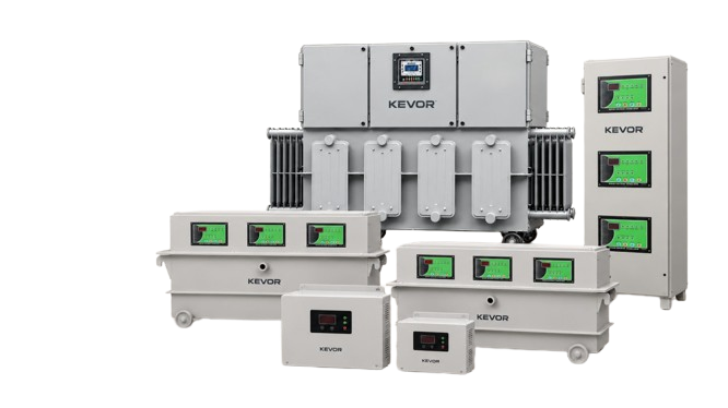 KEVOR servo and AC stabilizer lineup